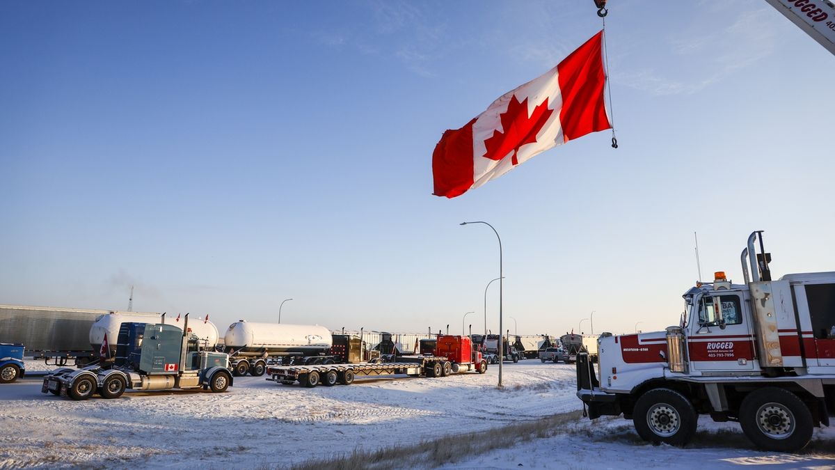 Soud zakázal kanadským kamioňákům na protestech troubit